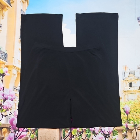 Midnight Velvet‎ Elegant Black Women's Pants Size Large Tall - Picture 2 of 5